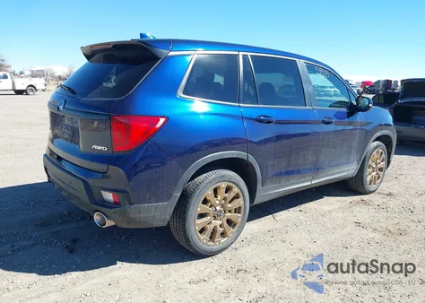 2023 Honda Passport Awd Ex-L из США, поврежденный, VIN 5FNYF8H59PB022123